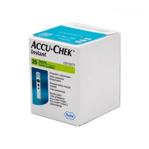 ACCU-CHEK INSTANT 25 STRIPS - Farmaunclick.it
