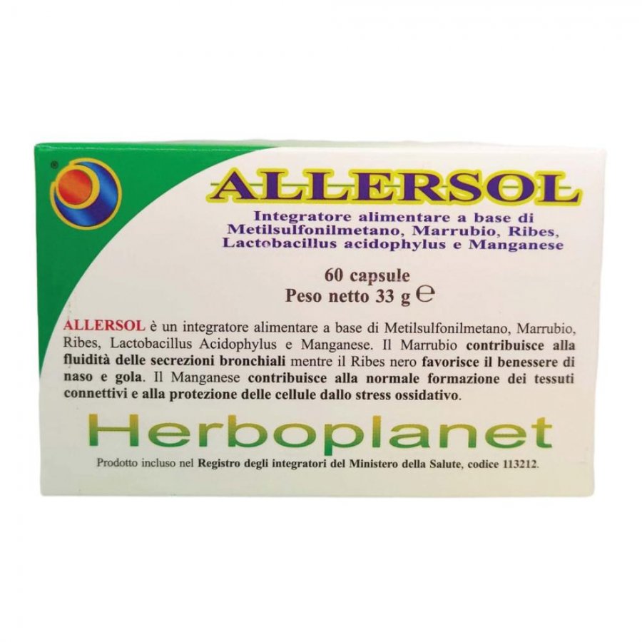 ALLERSOL 60 CAPSULE - Farmaunclick.it