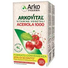 ARKOVITAL ACEROLA 1000 PACK FAMILY 60 COMPRESSE- - Farmaunclick.it