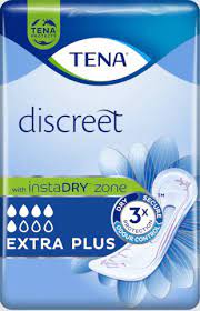 ASSORBENTE INCONTINENZA LEGGERA TENA DISCREET EXTRA PLUS 16 PEZZI - Farmaunclick.it