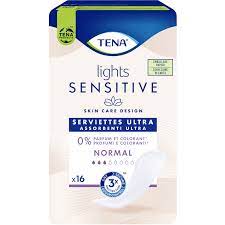 ASSORBENTE TENA LADY SENSITIVE ULTRA PAD NORMAL 16 PEZZI - Farmaunclick.it