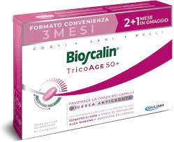 BIOSCALIN TRICOAGE NF 90 COMPRESSE-rimozione codice a barre per adesione promo - Farmaunclick.it