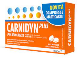 CARNIDYN PLUS -18 compresse masticabili - Farmaunclick.it