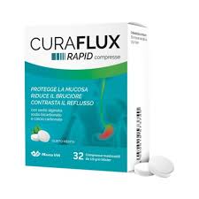 CURAFLUX RAPID 32 COMPRESSE MASTICABILI - Farmaunclick.it