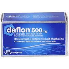 DAFLON 500mg-120 cpr riv -Servier ITALIA - CONFEZIONE ORIGINALE ITALIA -Ultimi Arrivi- - Farmaunclick.it