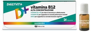 MASSIGEN VITAMINA B12 ALTA CONCENTRAZIONE 14 FLACONCINI - Farmaunclick.it