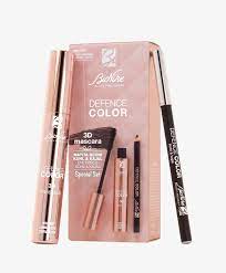 DEFENCE COLOR SPECIAL SET OCCHI MASCARA 3D + MATITA KHOL & KAJAL - Farmaunclick.it