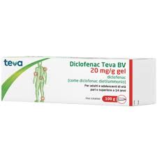 DICLOFENAC TEVA*GEL100G 20MG/G - Farmaunclick.it
