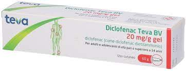DICLOFENAC TEVA*GEL 60G 20MG/G - Farmaunclick.it