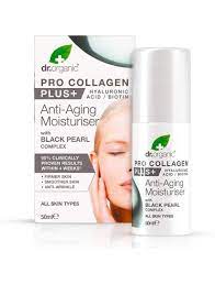 DR ORGANIC PRO COLLAGEN PEARL SIERO VISO PERLA NERA 50 ML - Farmaunclick.it