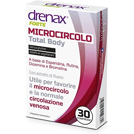 DRENAX FORTE MICROCIRCOLO TOTAL BODY 30 COMPRESSE - Farmaunclick.it