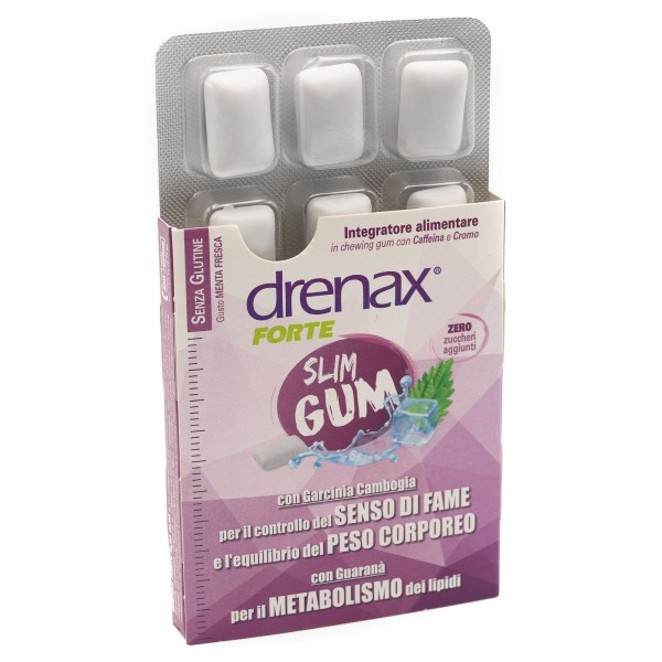 DRENAX SLIM DIMAGRANTE 9 GUM - Farmaunclick.it