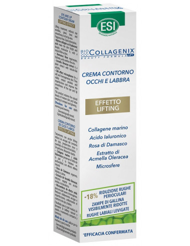 ESI BIOCOLLAGENIX CREMA CONTORNO OCCHI LABBRA EFFETTO LIFTING 15 ML - Farmaunclick.it