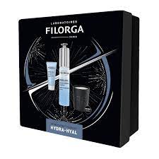 FILORGA XMAS BOX HYDRA 2023 1 HYDRA HYAL SERUM 30 ML + 1 HYDRA HYAL CREAM 15 ML + 1 MINI CANDLE - Farmaunclick.it