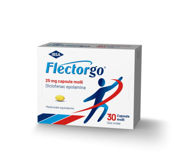 FLECTORGO*30CPS 25MG