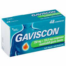 GAVISCON*48CPR MENT250+133,5MG - Farmaunclick.it