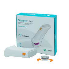 GLUNOVO FLASH I3 SISTEMA MISURAZIONE Glicemia Blutooth 2 sensori + 1 trasmettitore+ 1 apparecchio misuratore glicemia omaggio - Farmaunclick.it