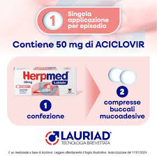 HERPMED LABIALE*2CPR BUCC 50MG - Farmaunclick.it