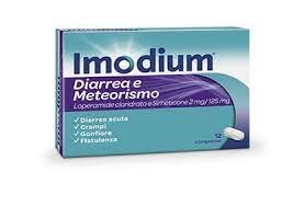 IMODIUM DIARREA E METEORISMO*12 CPR - Farmaunclick.it
