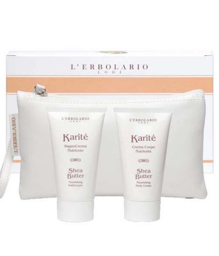 KARITE' BEAUTY-POCHETTE BAGNOCREMA 75 ML + CREMA CORPO 75 ML EDIZIONE LIMITATA - Farmaunclick.it