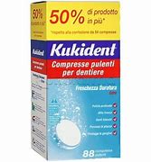 KUKIDENT CLEANSER FRESCH 88 COMPRESSE PULIZIA PROTESI DENTARIE - Farmaunclick.it