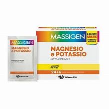 MASSIGEN MAGNESIO POTASSIO 24 BUSTINE + 6 BUSTINE - Farmaunclick.it