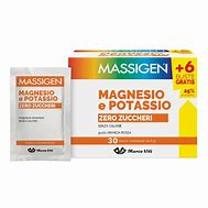 MASSIGEN MAGNESIO POTASSIO ZERO ZUCCHERO 24 BUSTINE + 6 BUSTINE - Farmaunclick.it