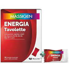 MASSIGEN ENERGIA 30 TAVOLETTE MASTICABILI - Farmaunclick.it