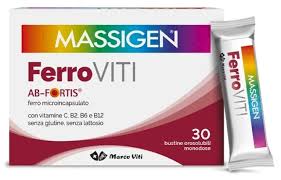 MASSIGEN FERROVITI 30 BUSTINE OROSOLUBILI - Farmaunclick.it