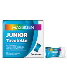 MASSIGEN JUNIOR 30 TAVOLETTE MASTICABILI - Farmaunclick.it