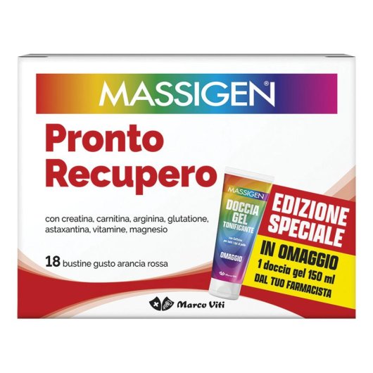 MASSIGEN PRONTO RECUPERO 18 BUSTINE EDIZIONE SPECIALE 2025 - Farmaunclick.it