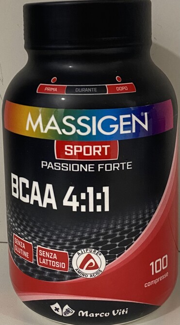 MASSIGEN SPORT BCAA 4:1:1 100 COMPRESSE - Farmaunclick.it