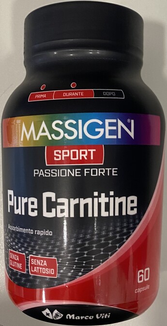 MASSIGEN SPORT PURE CARNITINE 60 CAPSULE - Farmaunclick.it