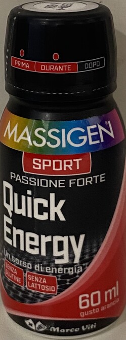 MASSIGEN SPORT QUICK ENERGY 60 ML - Farmaunclick.it