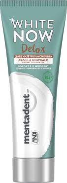 MENTADENT DENTIFRICIO WHITE NOW DETOX COCCO 75 ML - Farmaunclick.it