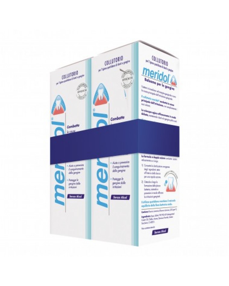 MERIDOL COLLUTORIO BIPACCO 2 X 400 ML - Farmaunclick.it