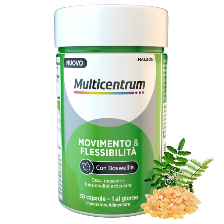 MULTICENTRUM MOVIMENTO&FLESSIBILITA' 30 CAPSULE MOLLI - Farmaunclick.it