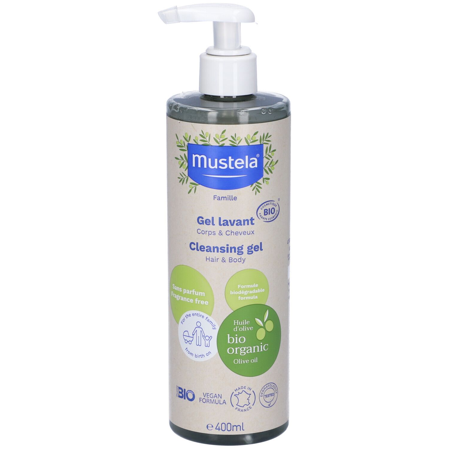 MUSTELA GEL DETERGENTE BIO 400 ML - Farmaunclick.it