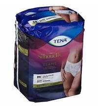 PANNOLONE A MUTANDINA ASSORBENTE TENA SILHOUETTE BLANC MEDIUM 6 PEZZI - Farmaunclick.it