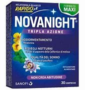NOVANIGHT 30 COMPRESSE RILASCIO RADIDO NEW - Farmaunclick.it