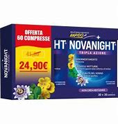 NOVANIGHT TRIPLA AZIONE SONNO RIGENERANTE 60 COMPRESSE - Farmaunclick.it