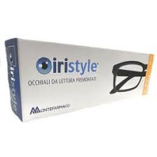 OCCHIALE DA LETTURA PREMONTATO IRISTYLE EVO TOUCH CRYSTAL BLACK 3,0 - Farmaunclick.it