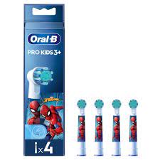 ORALB POWER REFILL EB10 SPIDERMAN 4 PEZZI - Farmaunclick.it
