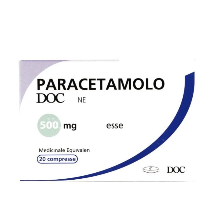 PARACETAMOLO DOC*20CPR 500MG - Farmaunclick.it