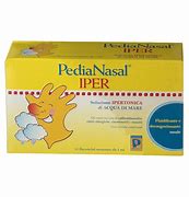 PEDIANASAL IPER SOLUZIONE IPERTONICA CON ACIDO IALURONICO 20 FLACONCINI MONODOSE DA 5 ML - Farmaunclick.it