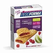 PESOFORMA BISCOTTI LAMPONE E MELA 16 BISCOTTI X 33G 8 PASTI SOSTITUTIVI - Farmaunclick.it