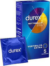 PROFILATTICO DUREX SETTEBELLO 2XL 5 PEZZI - Farmaunclick.it