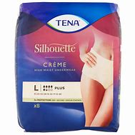 PANNOLONE A MUTANDINA ASSORBENTE TENA SILHOUETTE CREME LARGE 8 PEZZI - Farmaunclick.it