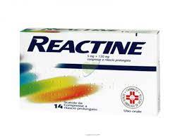 REACTINE 14 cpr 5 mg 120 mg RP - Farmaunclick.it