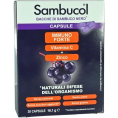 SAMBUCOL IMMUNOFORTE 30 CAPSULE - Farmaunclick.it